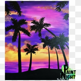 Sunset, HD Png Download - palms png