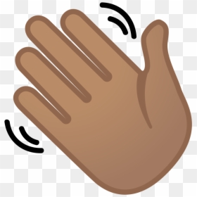 Waving Hand Emoji Png, Transparent Png - ok hand emoji png