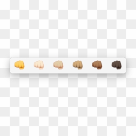 All Colors Fist Emoji, HD Png Download - ok hand emoji png