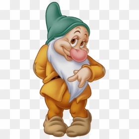 Snow White Dwarfs Bashful, HD Png Download - gnome child png
