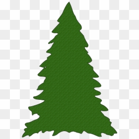 Christmas Tree Svg Free, HD Png Download - forest silhouette png