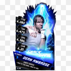 Wwe Supercard Ultimate Cards, HD Png Download - dean ambrose png