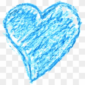 Heart Blue Png Transparent, Png Download - human heart png