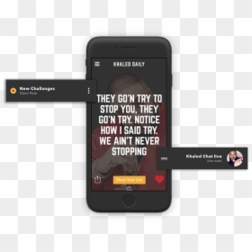 Mobile Phone, HD Png Download - dj khaled png