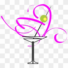 Cocktail Glass, HD Png Download - martini png