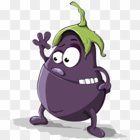 Cartoon, HD Png Download - eggplant png