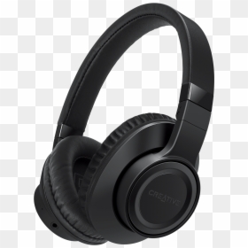 Creative Outlier Black Headphone, HD Png Download - headphone png