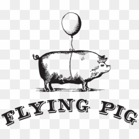 Flying Pig Vancouver Logo, HD Png Download - flying pig png
