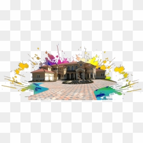 Estate, HD Png Download - paint banner png