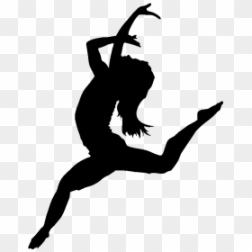 International Dance Day Ballet Dancer Silhouette Art - Modern Contemporary Dance Dancer Silhouette, HD Png Download - jazz hands png