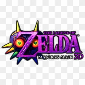 Majora S Mask Logo Png - Legend Of Zelda: Majora's Mask 3d, Transparent Png - majora's mask logo png