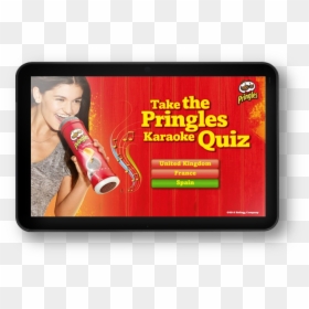 Pringles Karaoke - Gadget, HD Png Download - pringles can png