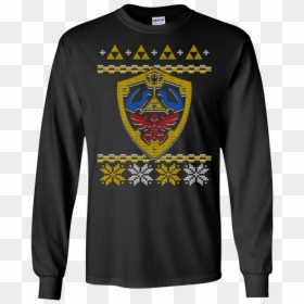 Zelda Shield Sweater"  Data Image Id="17642926083 - Overwatch Moira Body Pillow, HD Png Download - zelda shield png