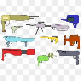 Clip Art, HD Png Download - pile guns png