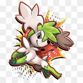 Shaymin Sky Form - Shaymin Sky Form Art, HD Png Download - shaymin png