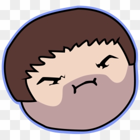 Barry Game Grumps Head Clipart , Png Download - Game Grumps Barry Grump Head, Transparent Png - game grumps png