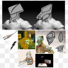 7egoltz - Cartoon, HD Png Download - lightning texture png