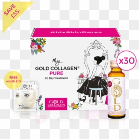 Pure - Collagen, HD Png Download - 30% png