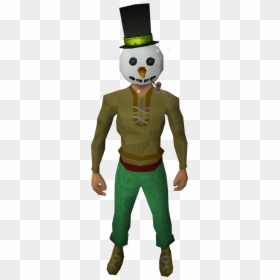 The Runescape Wiki - Xmas Pudding Head Runescape, HD Png Download - snowman head png