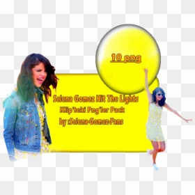 Selena Gomez Hit The Lights, HD Png Download - selena gomez png pack