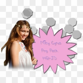 Miley Cyrus Png Pack - Miley Cyrus Teen Vogue 2009, Transparent Png - ariana grande png pack