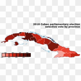 Ethnicity Map Of Cuba, HD Png Download - cuba map png