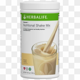 Formula 1 Nutritional Shake Mix Dutch Vanilla - Transparent Herbalife Shake Png, Png Download - herbalife 24 png