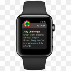 Activity Badges Apple Watch, HD Png Download - flux capacitor png
