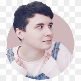 Dan Howell Curls Transparent, HD Png Download - danisnotonfire png