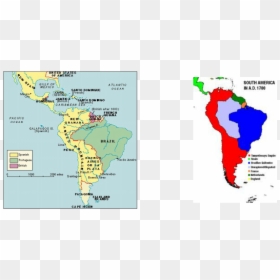 South America Map Png South America Map , Png Download - Independence In Latin America, Transparent Png - cuba map png