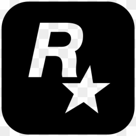 Art - Rockstar Games Logo Black, HD Png Download - pillar icon png