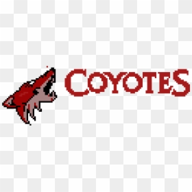 Transparent Arizona Tea Png - Arizona Coyotes Pixel Art, Png Download - coyotes logo png