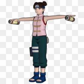 Naruto 2 Wii Tenten, HD Png Download - tenten png