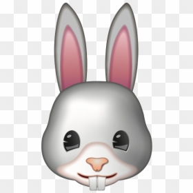 Cartoon, HD Png Download - bunny emoji png