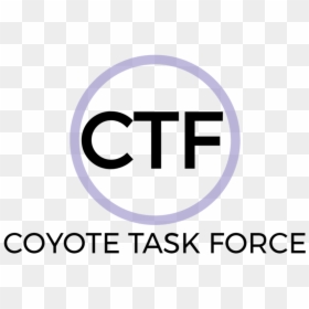 Ctf Logo 2017 - Coyote Taskforce Logo, HD Png Download - coyotes logo png