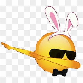 Dabing Emoji - Dab Emoji With Transparent Background, HD Png Download - bunny emoji png