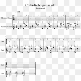 Sheet Music, HD Png Download - chibi robo png