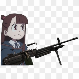Little Witch Academia Gun, HD Png Download - akko png