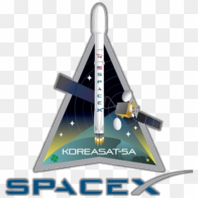Koreasat 5a - Rocket, HD Png Download - spacex png