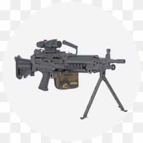M249 Squad Automatic Weapon - Squad Automatic Weapon, HD Png Download - m249 png