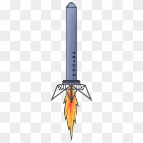 Sword, HD Png Download - spacex png