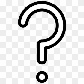 Question Mark Vector Outline, HD Png Download - check mark emoji png