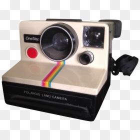 Clip Art Vintage One Step Land, HD Png Download - tumblr polaroid camera png