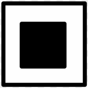 Display Device, HD Png Download - square button png