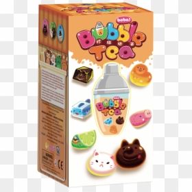 Bubble Tea Box No Shadow Cmyk 300 - Bubble Tea Game, HD Png Download - bubble puppy png