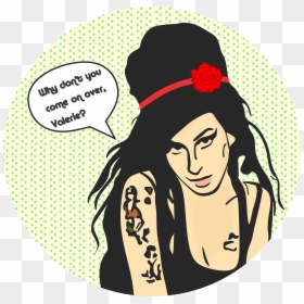 Illustration, HD Png Download - amy winehouse png