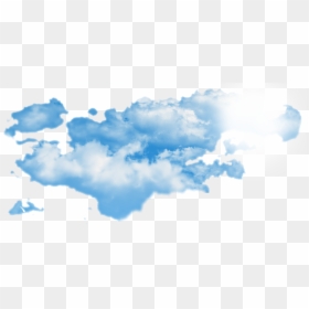 Transparent Cloudy Sky Png - 5 Element In Hand, Png Download - fluffy clouds png