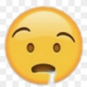 #drool #drooling #iphoneemoji #emoji - Smiley, HD Png Download - drooling emoji png