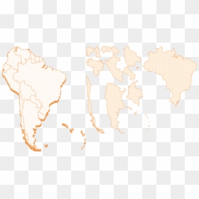 Malaysia Terrorism, HD Png Download - south america map png