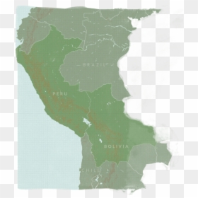 Atlas, HD Png Download - south america map png